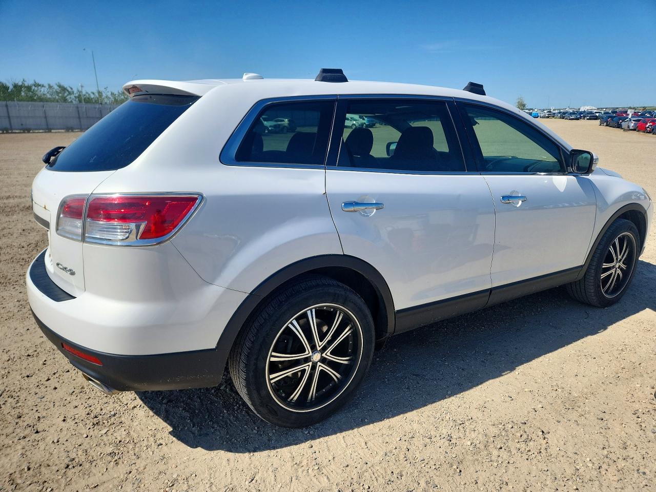 2009 Mazda Cx-9 White vin: JM3TB38A590168646
