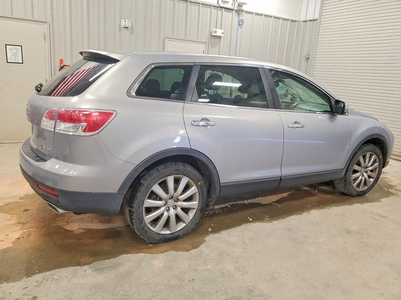 2008 Mazda Cx-9 Silver vin: JM3TB38A680125528