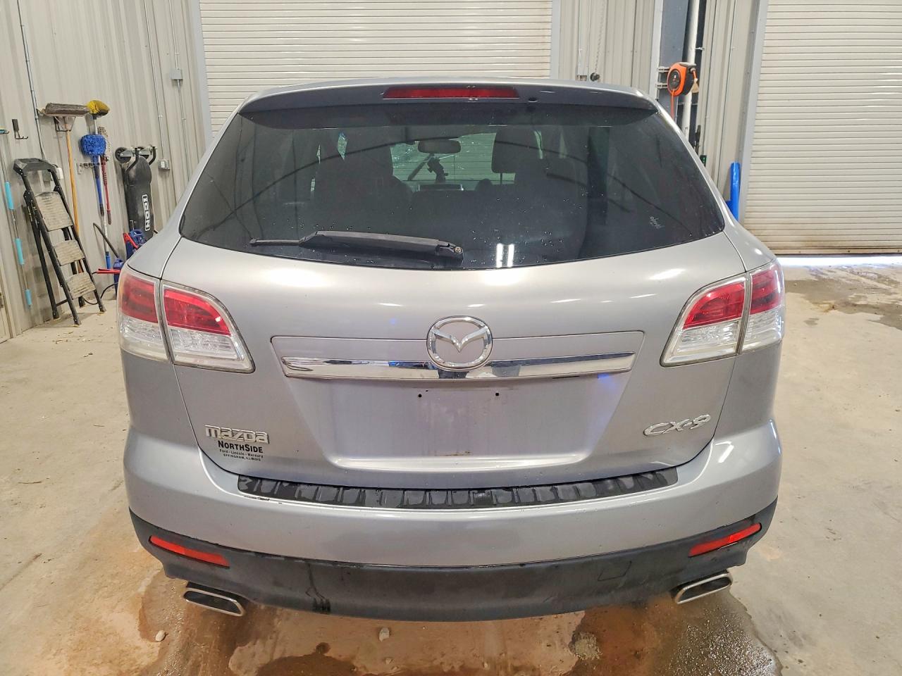 2008 Mazda Cx-9 Silver vin: JM3TB38A680125528