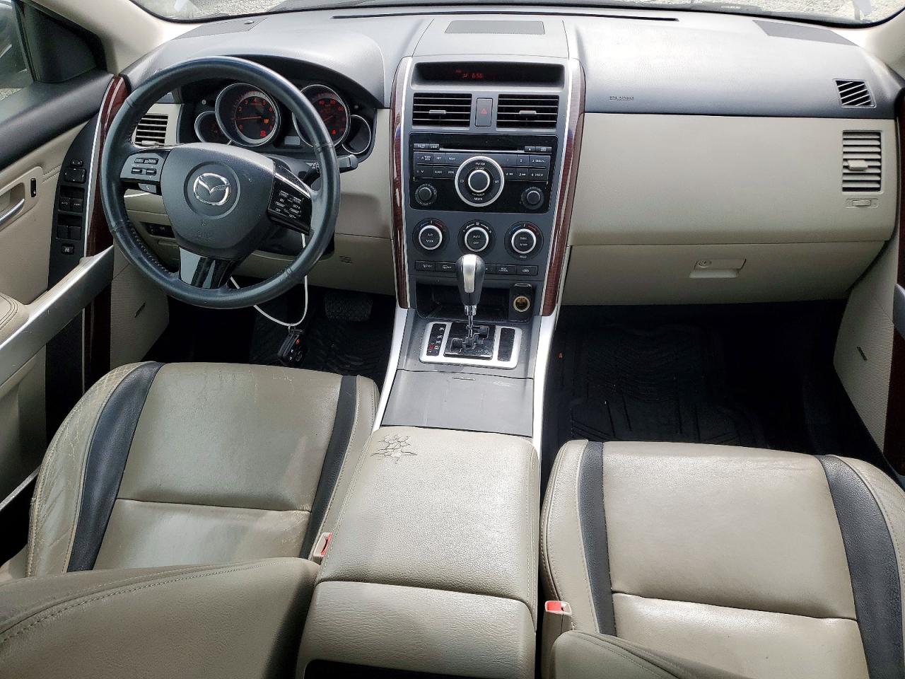 2008 Mazda Cx-9 Blue vin: JM3TB38A680135329