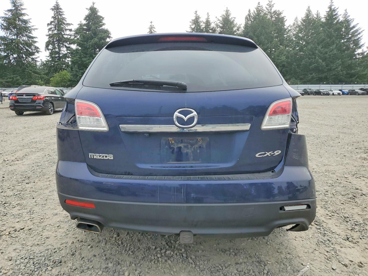 2008 Mazda Cx-9 Blue vin: JM3TB38A680135329