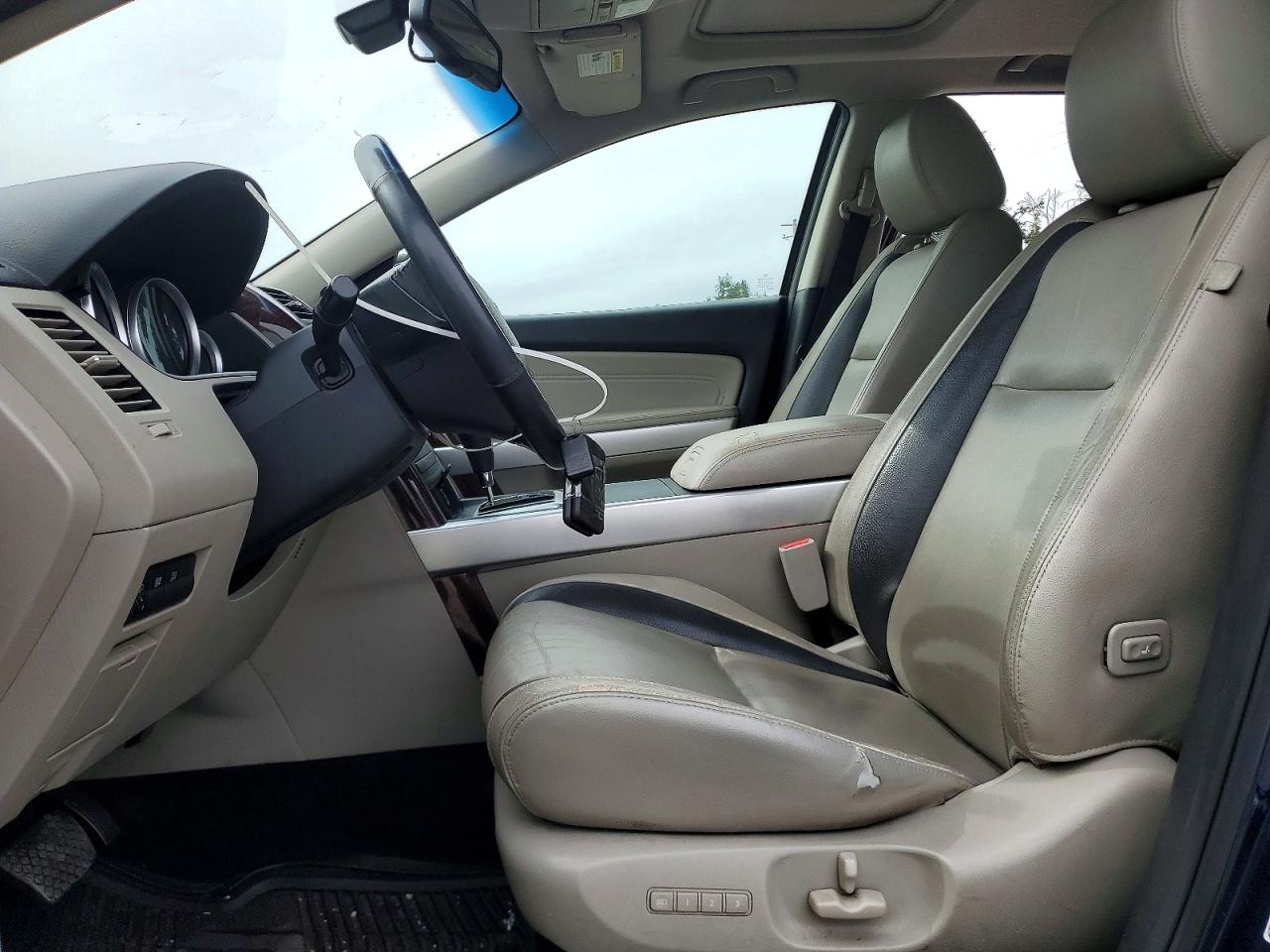 2008 Mazda Cx-9 Blue vin: JM3TB38A680135329