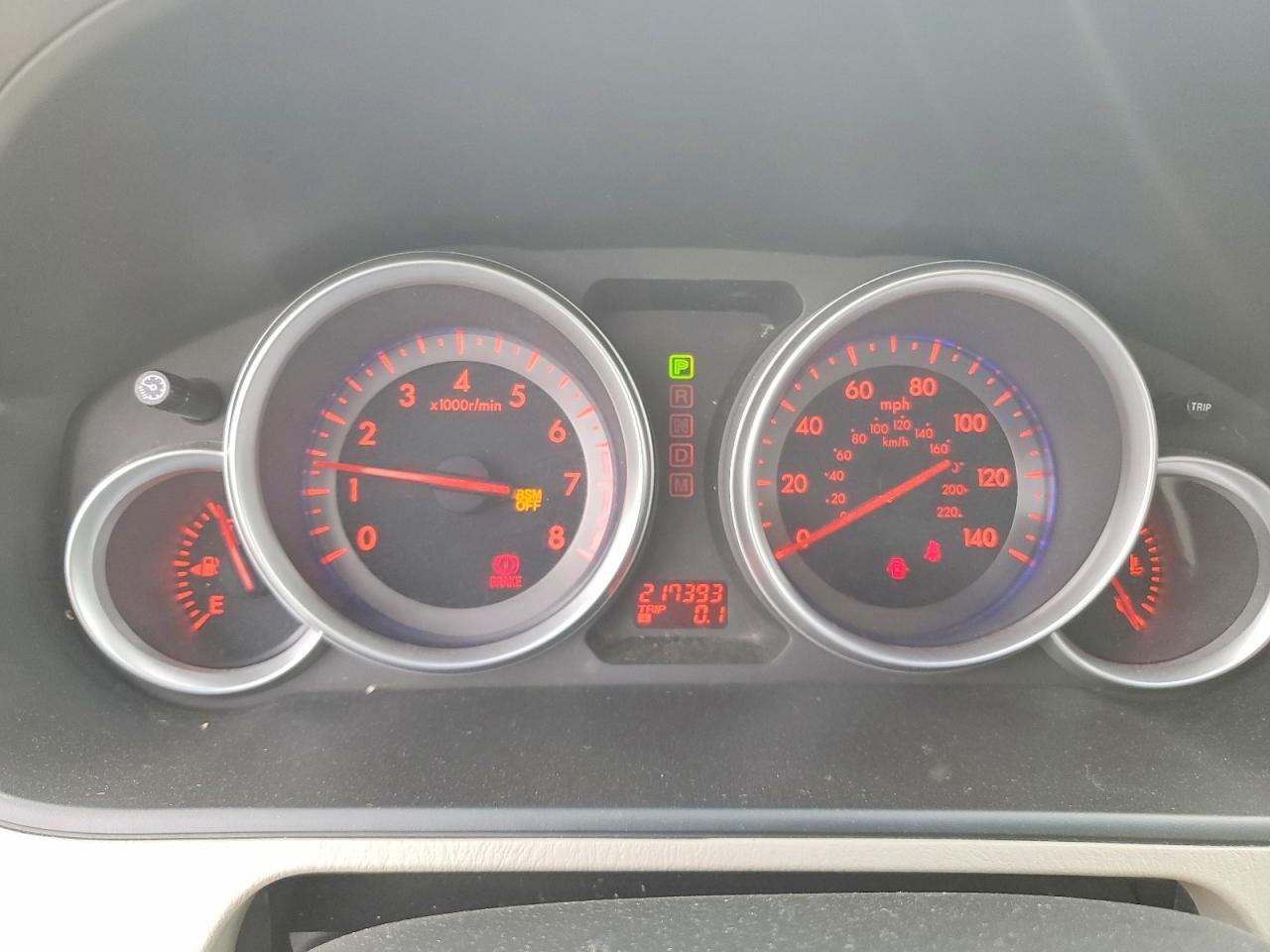 2008 Mazda Cx-9 Blue vin: JM3TB38A680135329