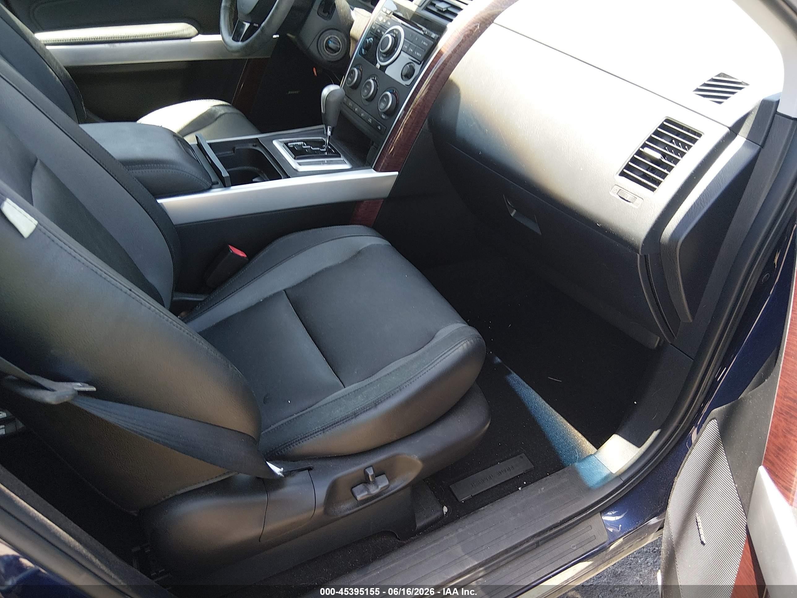 2008 Mazda Cx-9 Grand Touring Dark Blue vin: JM3TB38A680140269
