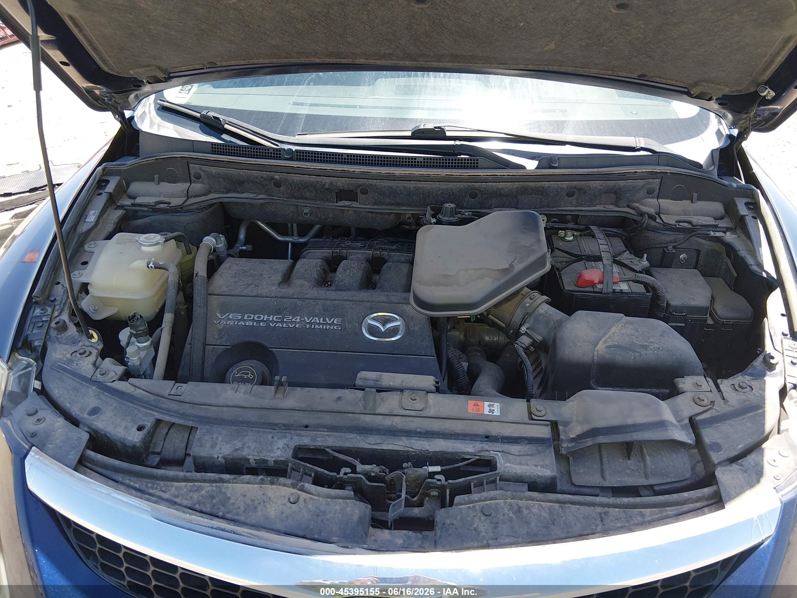 2008 Mazda Cx-9 Grand Touring Dark Blue vin: JM3TB38A680140269