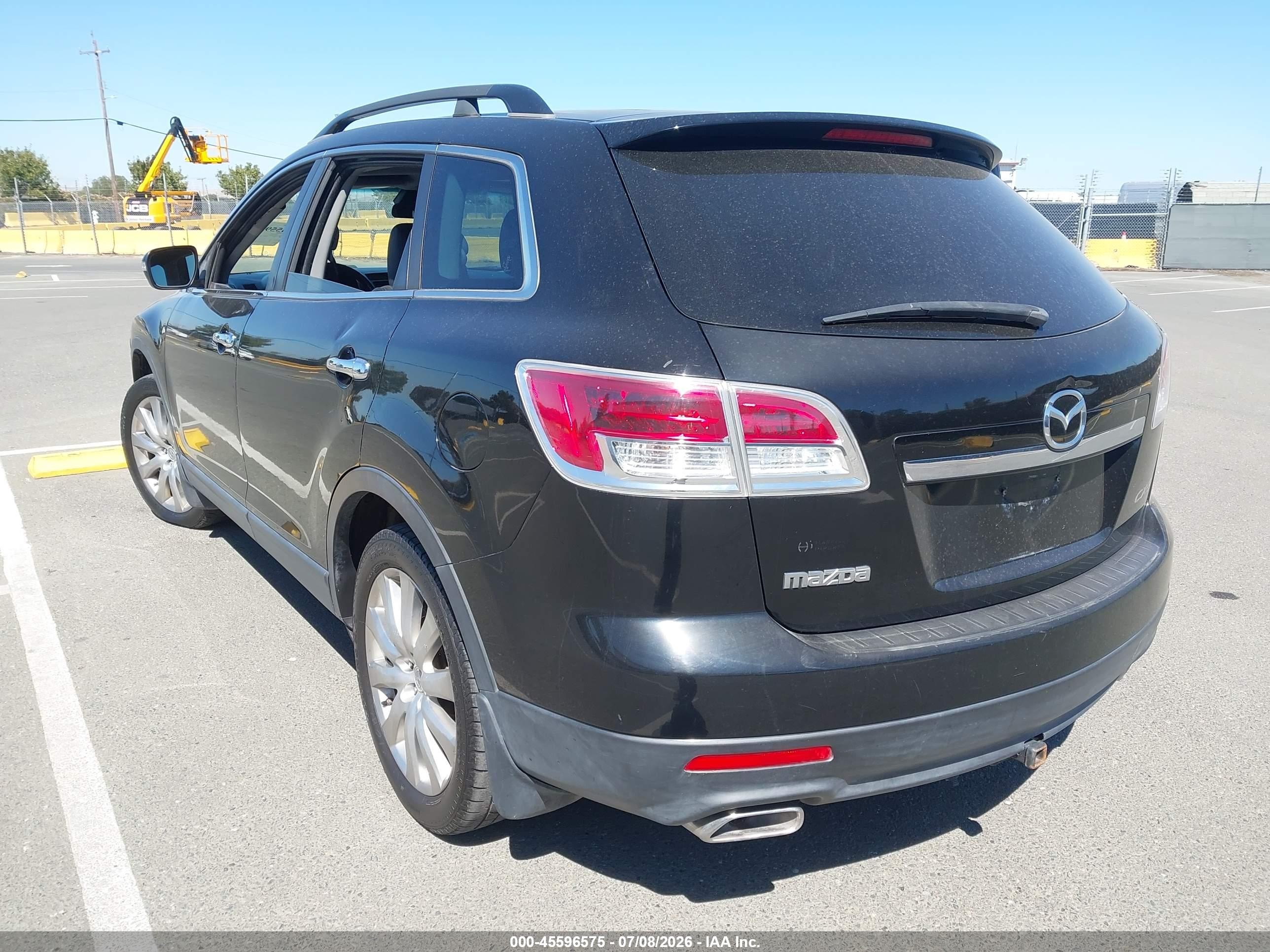 2008 Mazda Cx-9 Grand Touring Black vin: JM3TB38A680156486