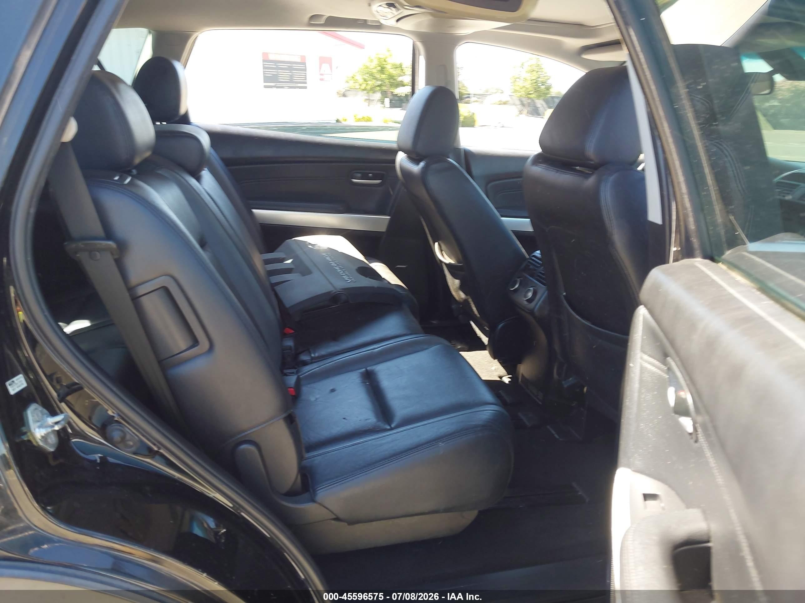2008 Mazda Cx-9 Grand Touring Black vin: JM3TB38A680156486