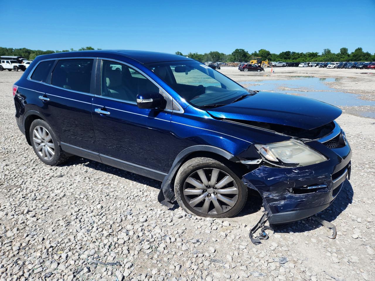 2008 Mazda Cx-9 Blue vin: JM3TB38A780149238