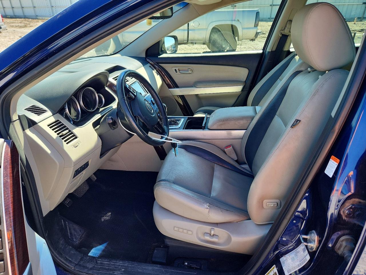 2008 Mazda Cx-9 Blue vin: JM3TB38A780149238