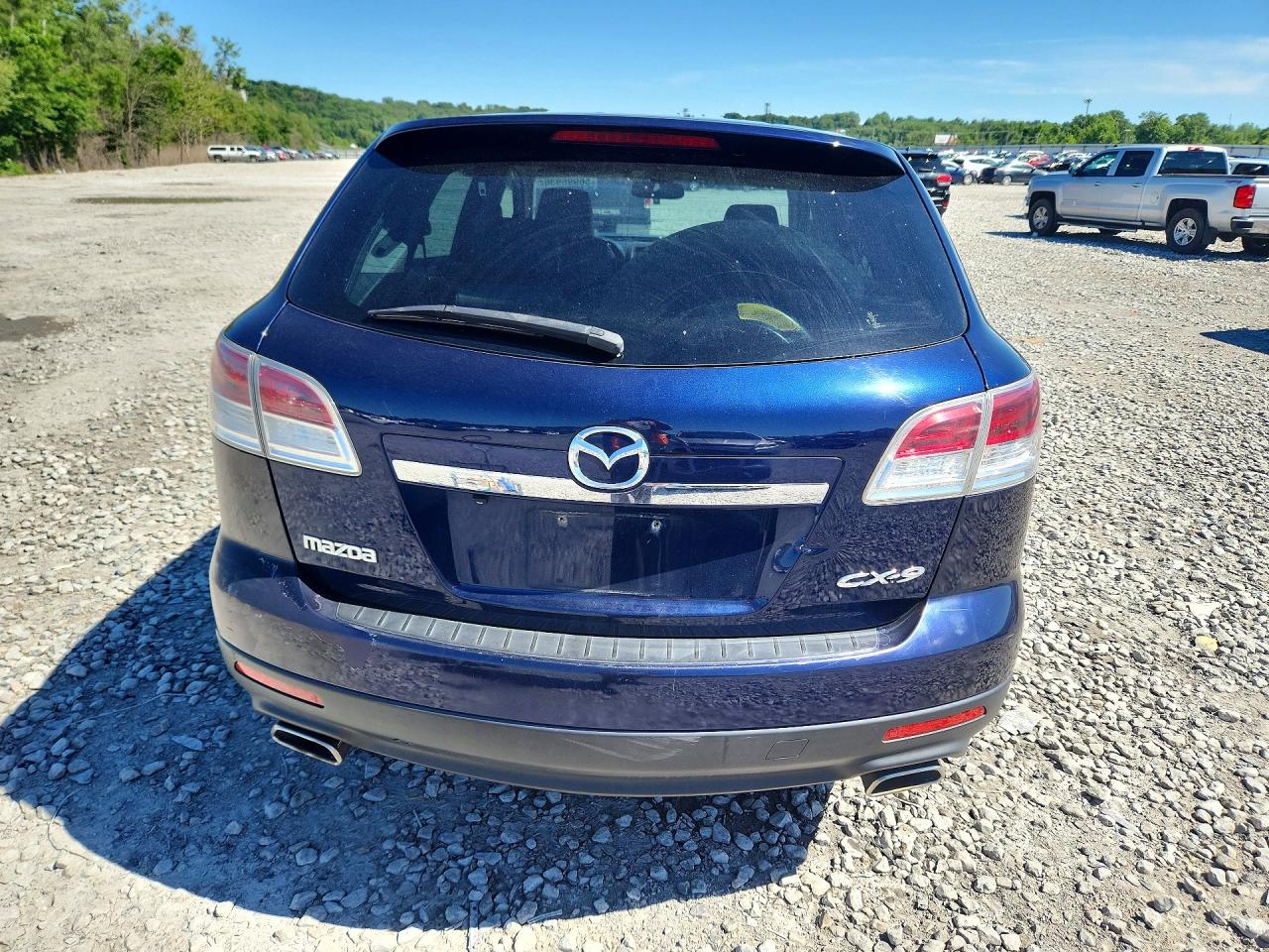 2008 Mazda Cx-9 Blue vin: JM3TB38A780149238