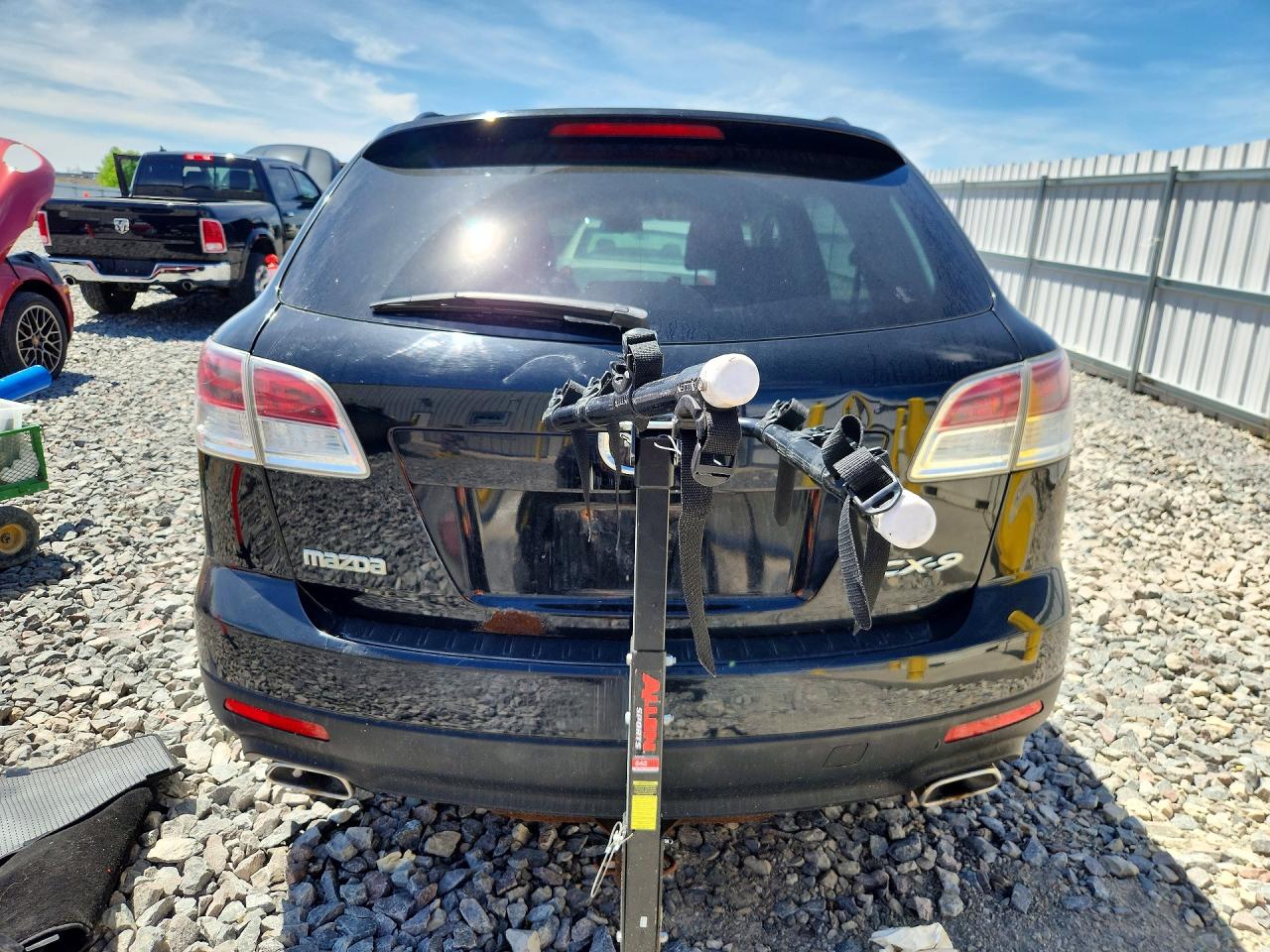 2008 Mazda Cx-9 Black vin: JM3TB38A980129864