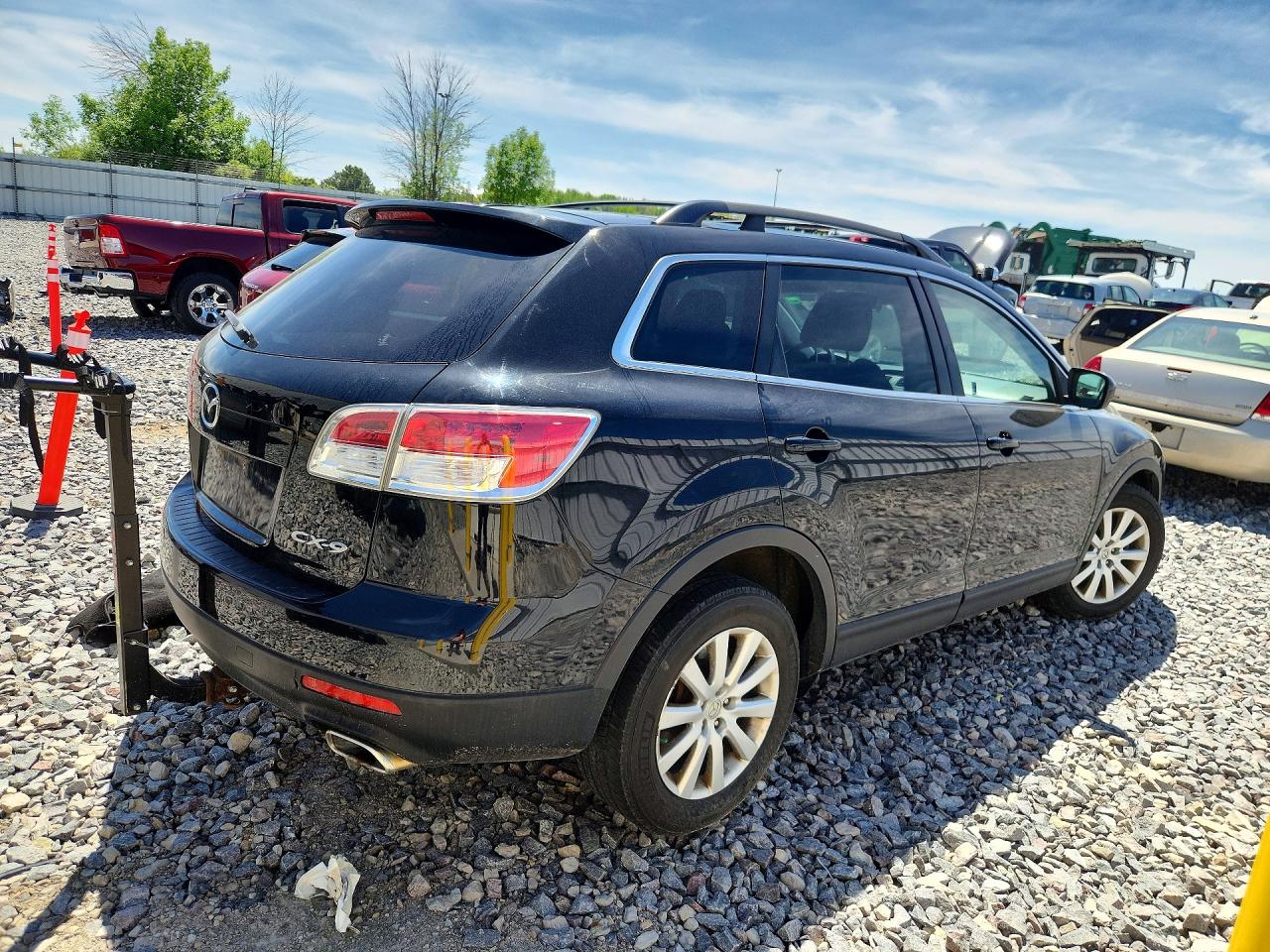 2008 Mazda Cx-9 Black vin: JM3TB38A980129864
