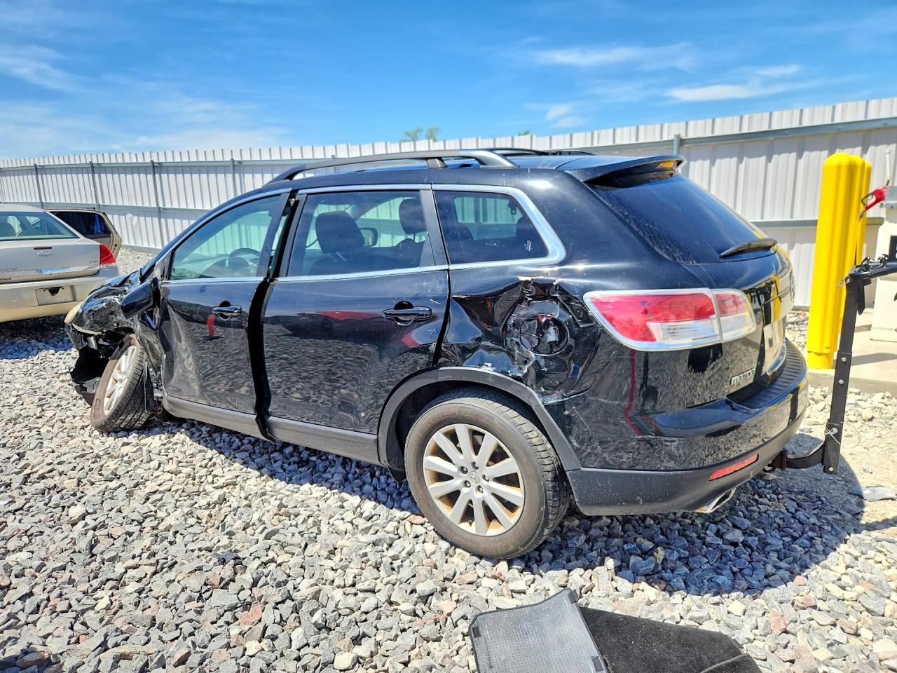 2008 Mazda Cx-9 Black vin: JM3TB38A980129864