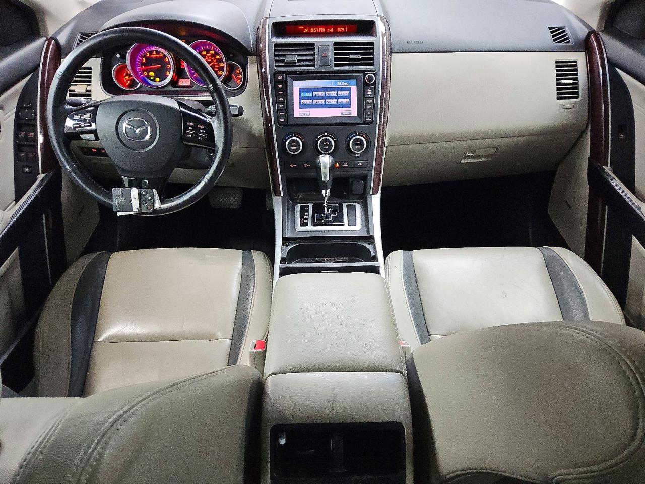 2008 Mazda Cx-9 Burgundy vin: JM3TB38A980163741