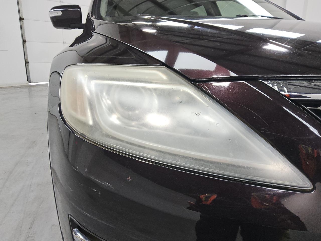 2008 Mazda Cx-9 Burgundy vin: JM3TB38A980163741 Damage: Right Head Lamp, Faded, Repair Required