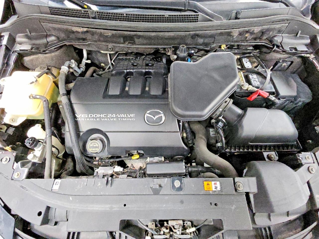 2008 Mazda Cx-9 Burgundy vin: JM3TB38A980163741