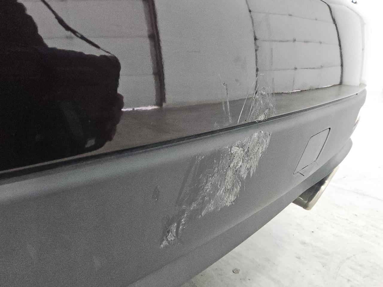 2008 Mazda Cx-9 Burgundy vin: JM3TB38A980163741 Damage: Rear Bumper Cover Upper, Heavy Scratch, > 12 Inches