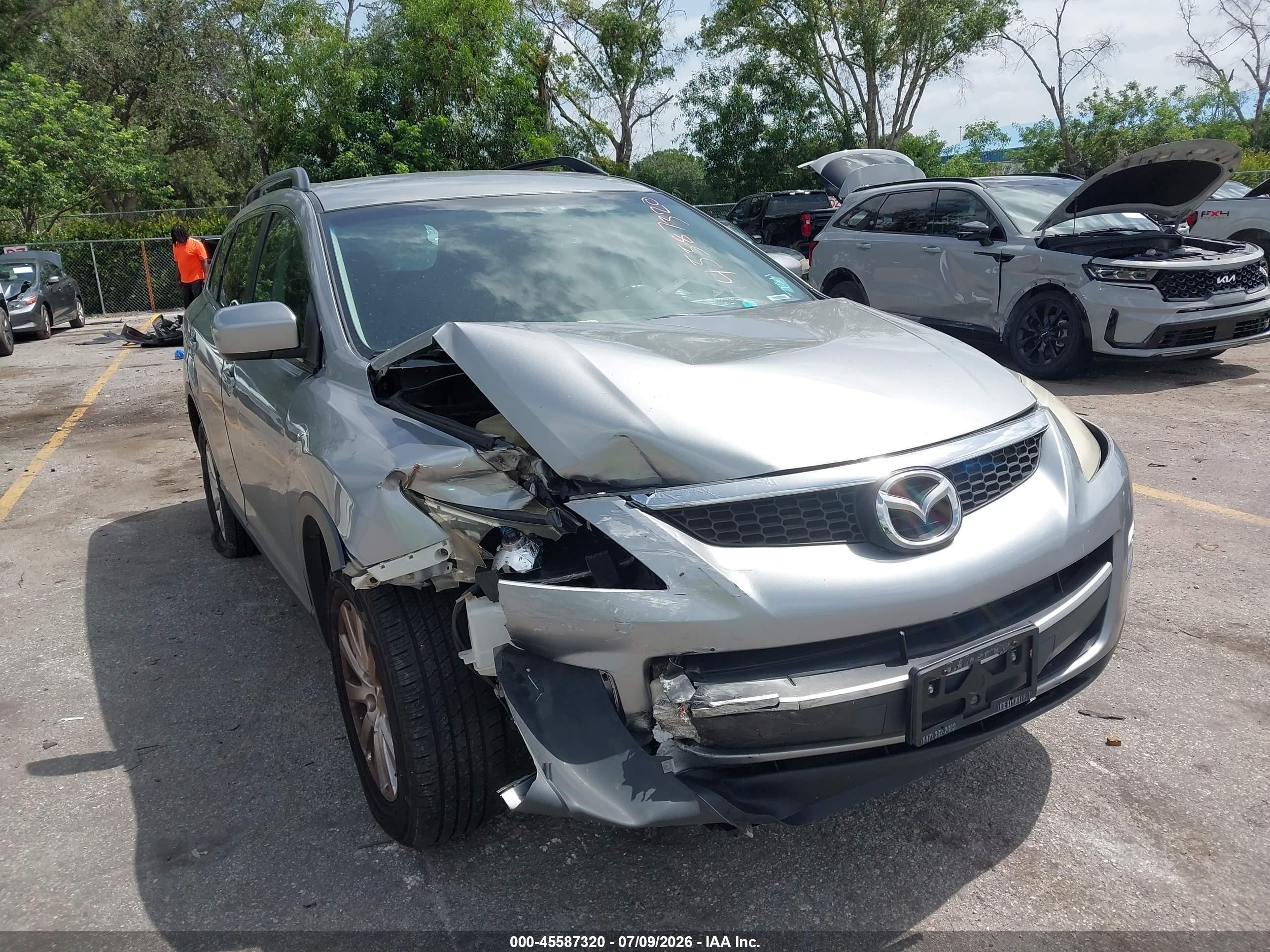 2009 Mazda Cx-9 Sport Gray vin: JM3TB38A990177611