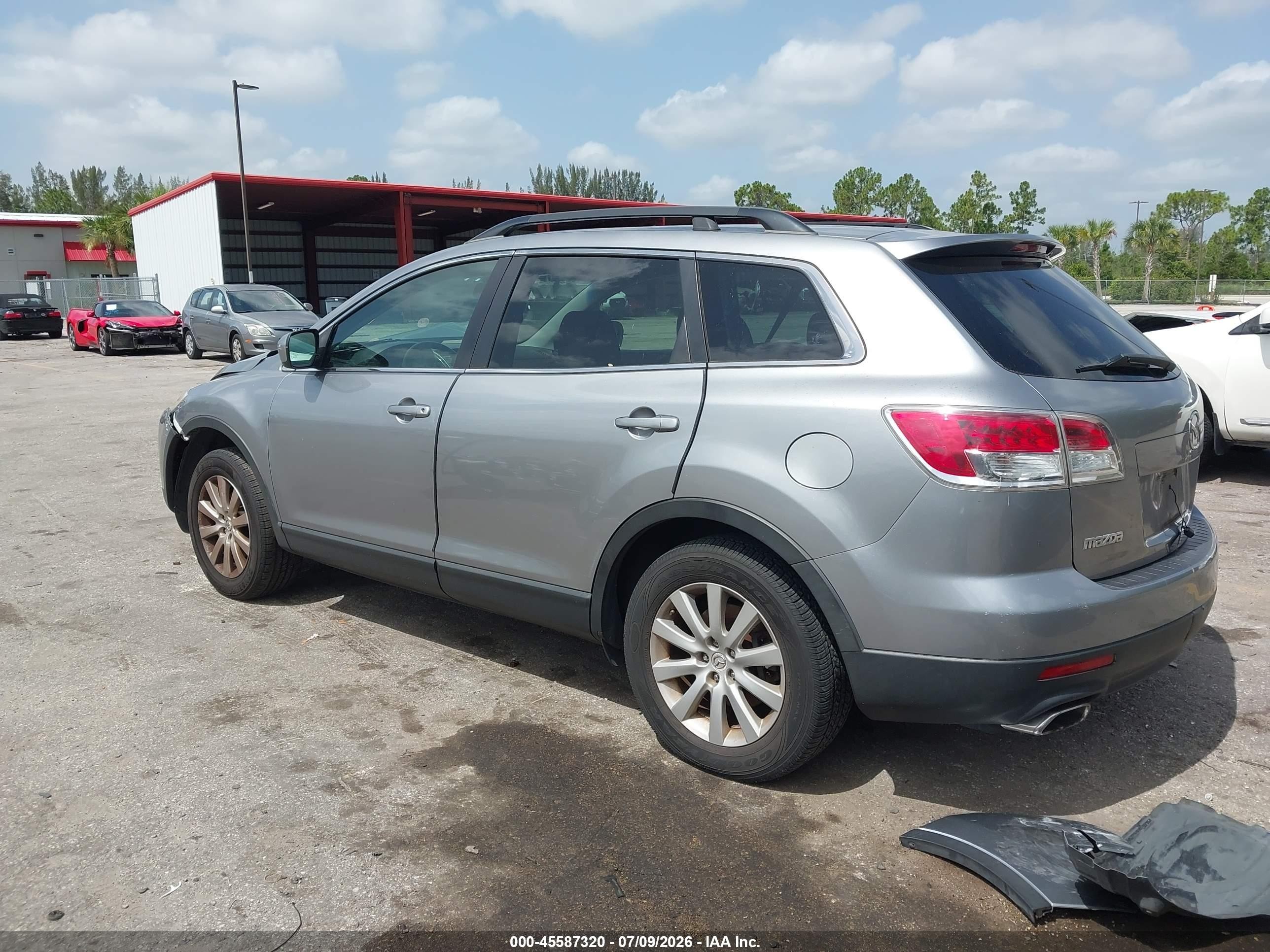 2009 Mazda Cx-9 Sport Gray vin: JM3TB38A990177611
