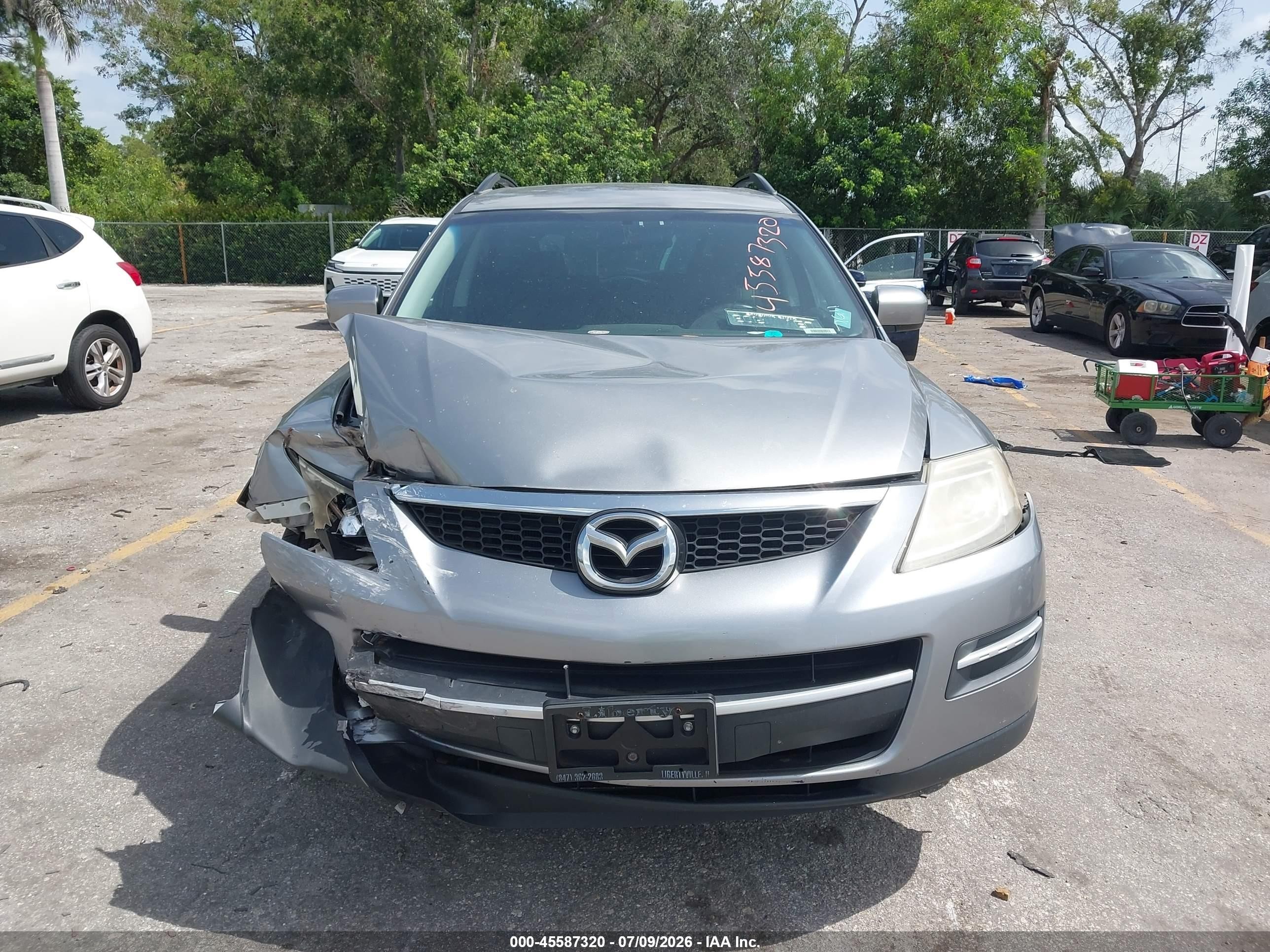 2009 Mazda Cx-9 Sport Gray vin: JM3TB38A990177611