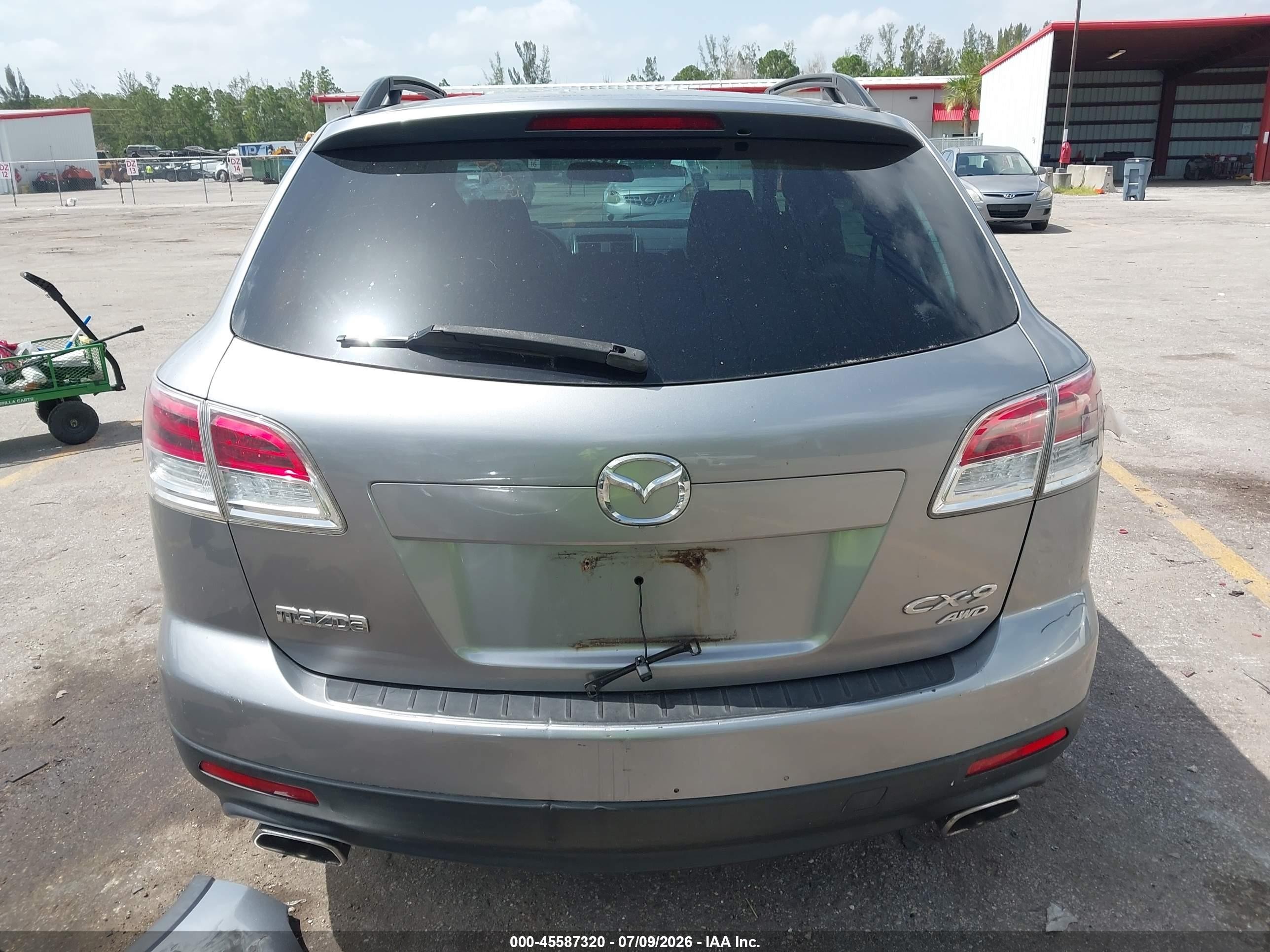 2009 Mazda Cx-9 Sport Gray vin: JM3TB38A990177611