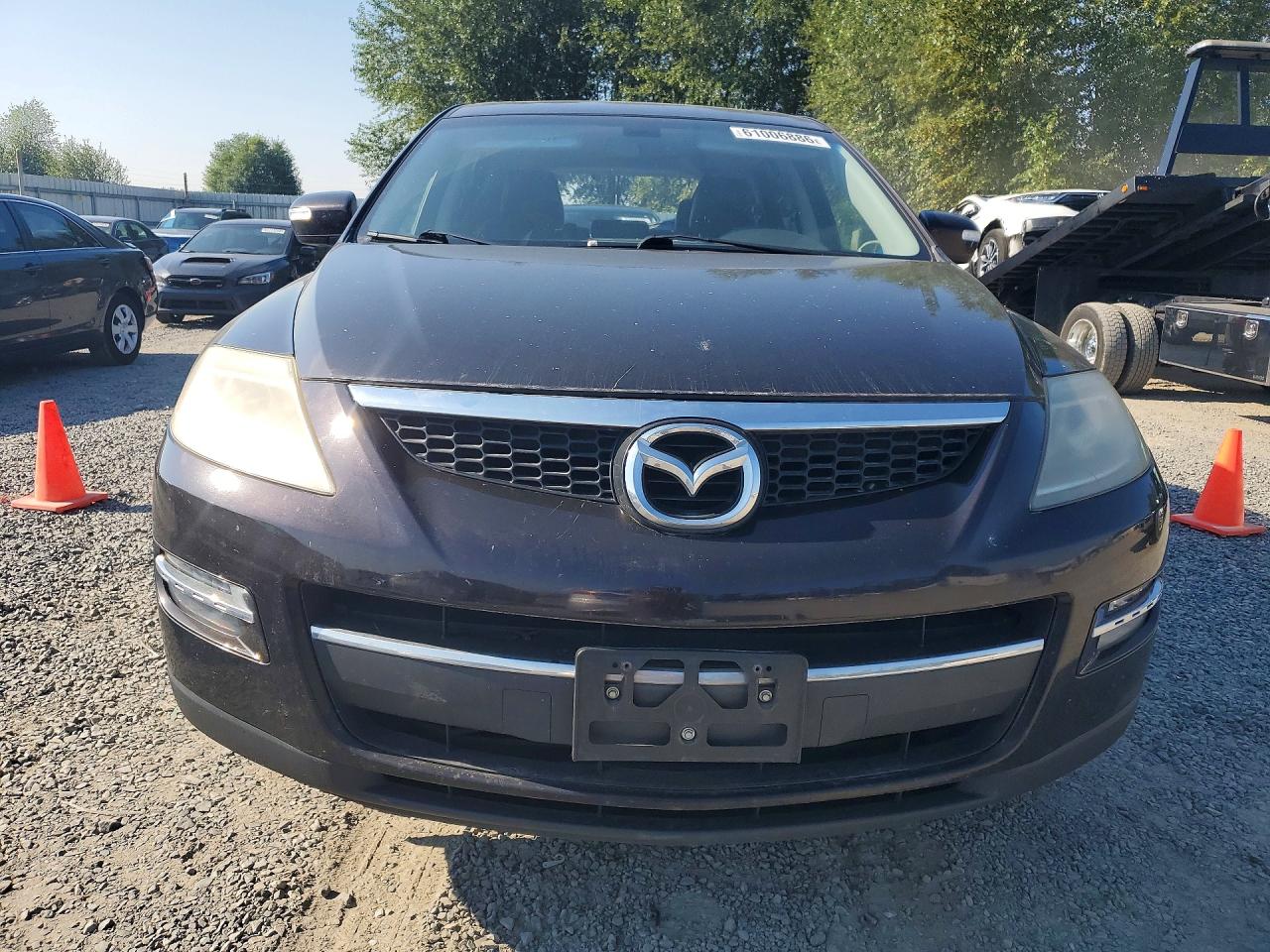 2008 Mazda Cx-9 Black vin: JM3TB38AX80130392