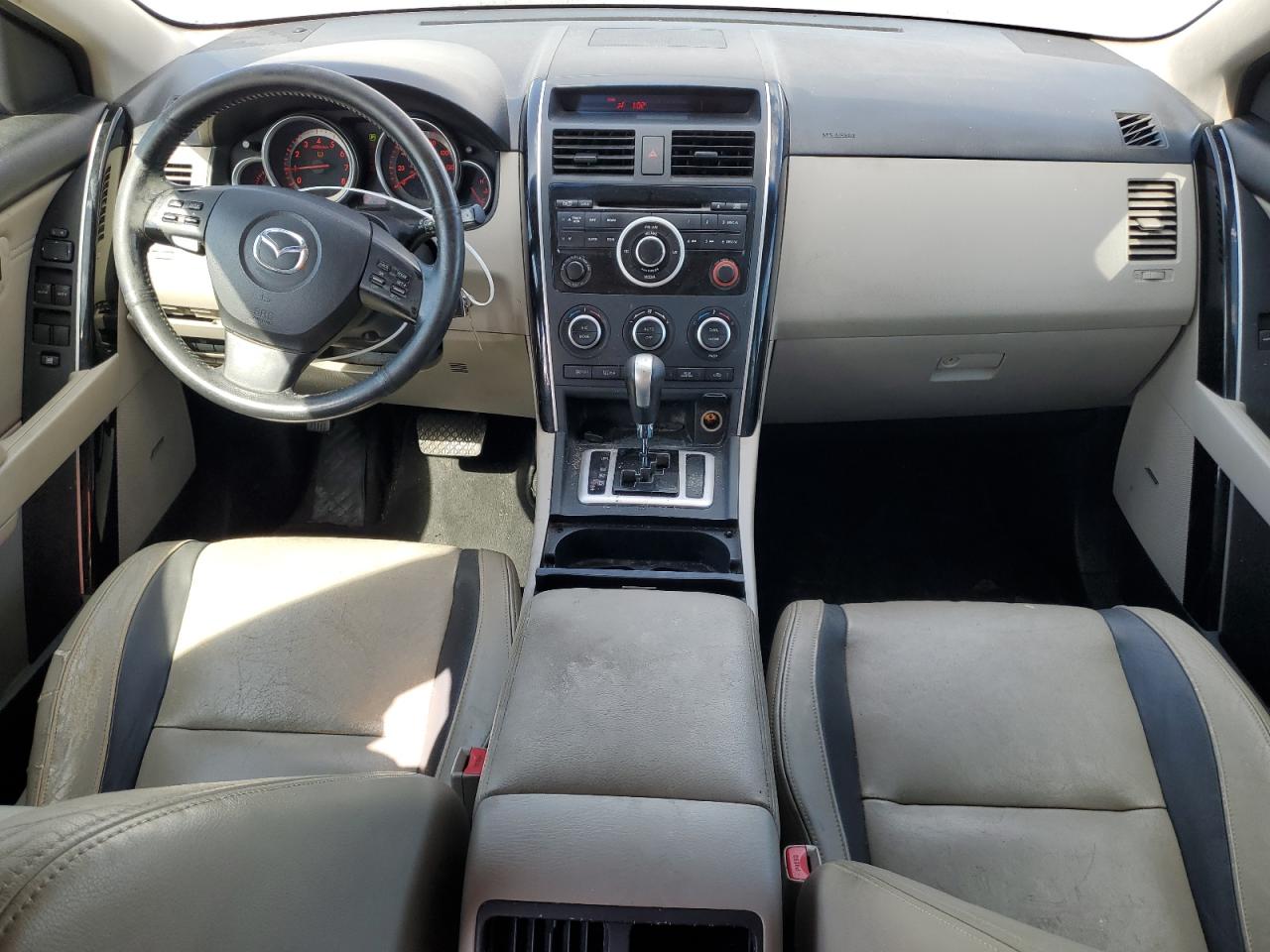2008 Mazda Cx-9 White vin: JM3TB38AX80149766