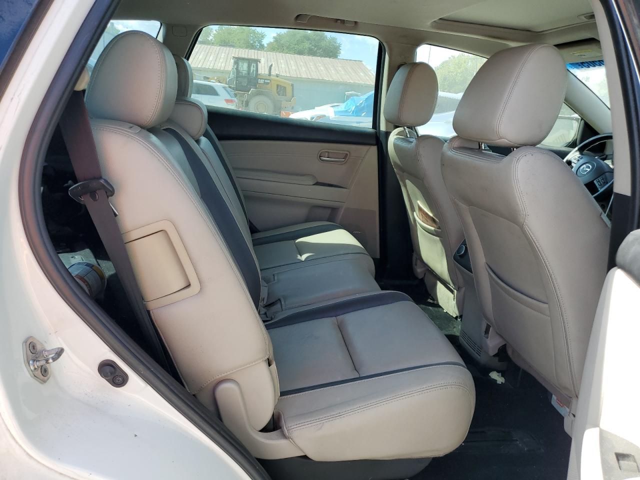 2008 Mazda Cx-9 White vin: JM3TB38AX80149766