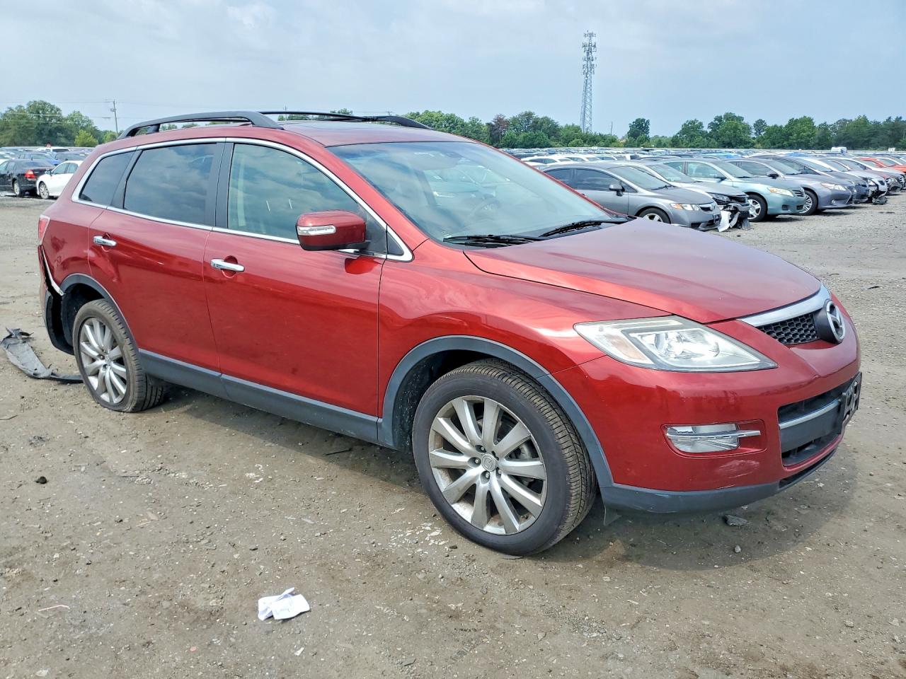2007 Mazda Cx-9 Red vin: JM3TB38C070113519