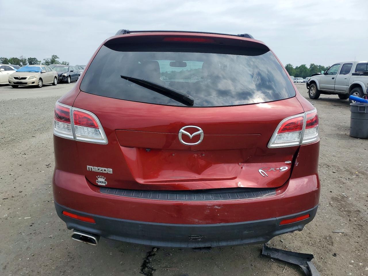 2007 Mazda Cx-9 Red vin: JM3TB38C070113519