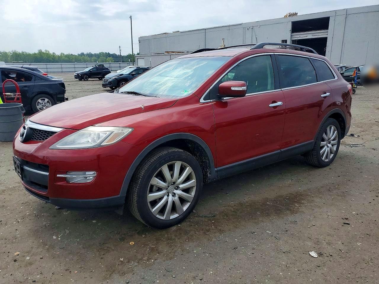 2007 Mazda Cx-9 Red vin: JM3TB38C070113519