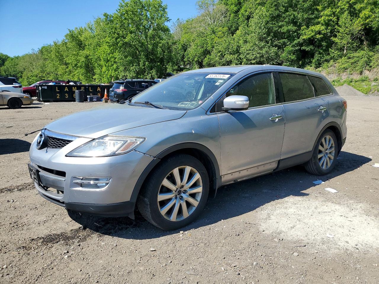 2007 Mazda Cx-9 Silver vin: JM3TB38C670104548