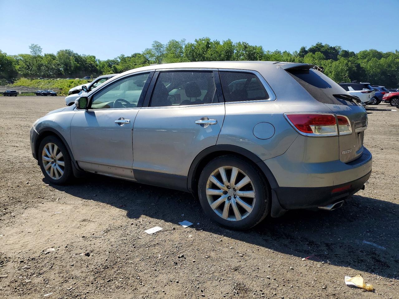 2007 Mazda Cx-9 Silver vin: JM3TB38C670104548