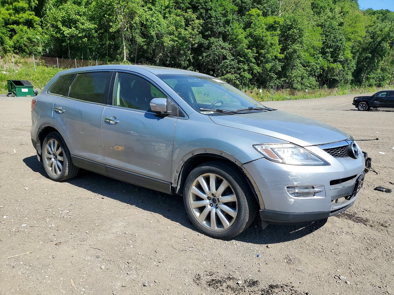2007 Mazda Cx-9 Silver vin: JM3TB38C670104548
