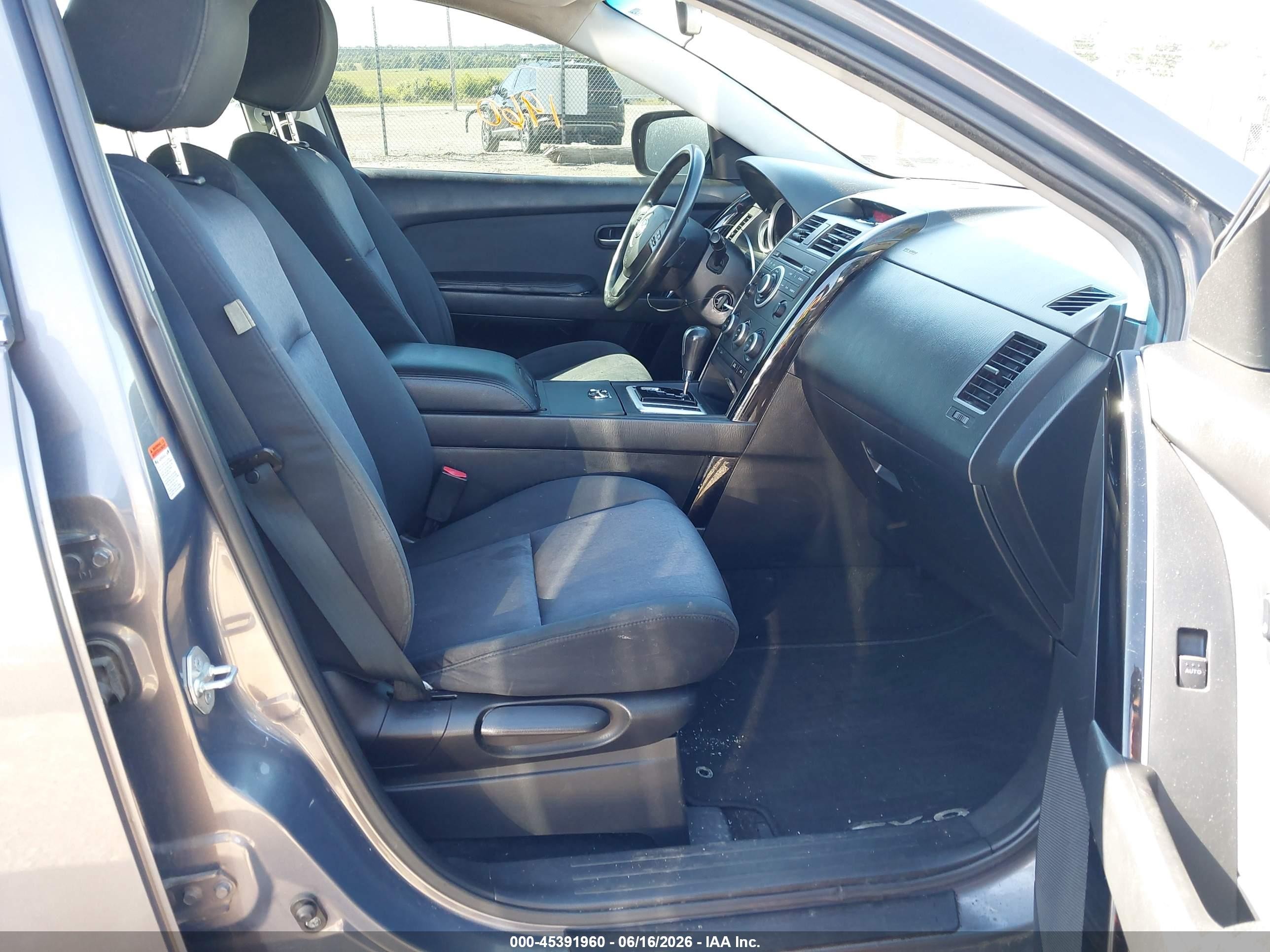 2007 Mazda Cx-9 Sport Light Blue vin: JM3TB38C870110352