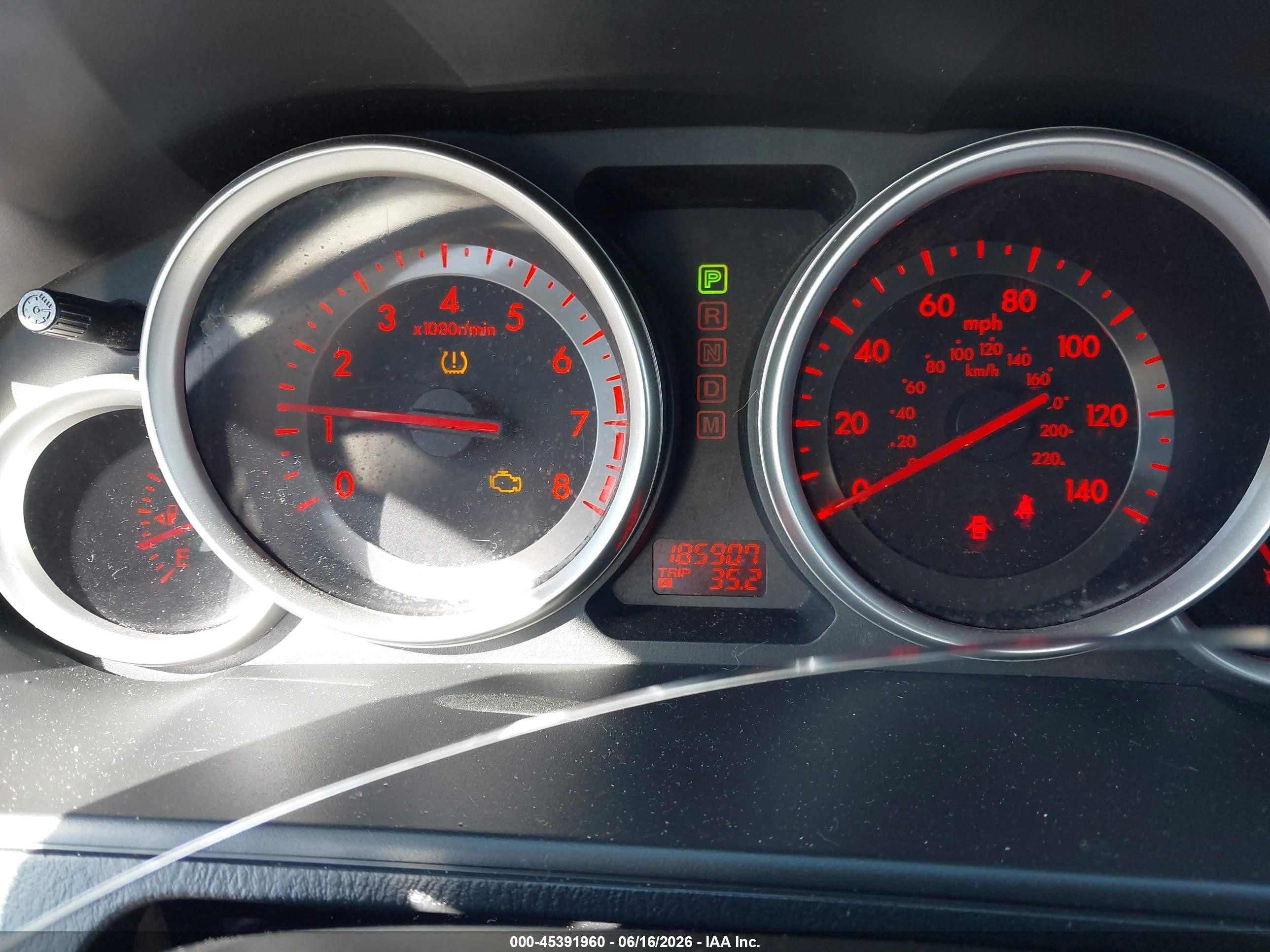 2007 Mazda Cx-9 Sport Light Blue vin: JM3TB38C870110352