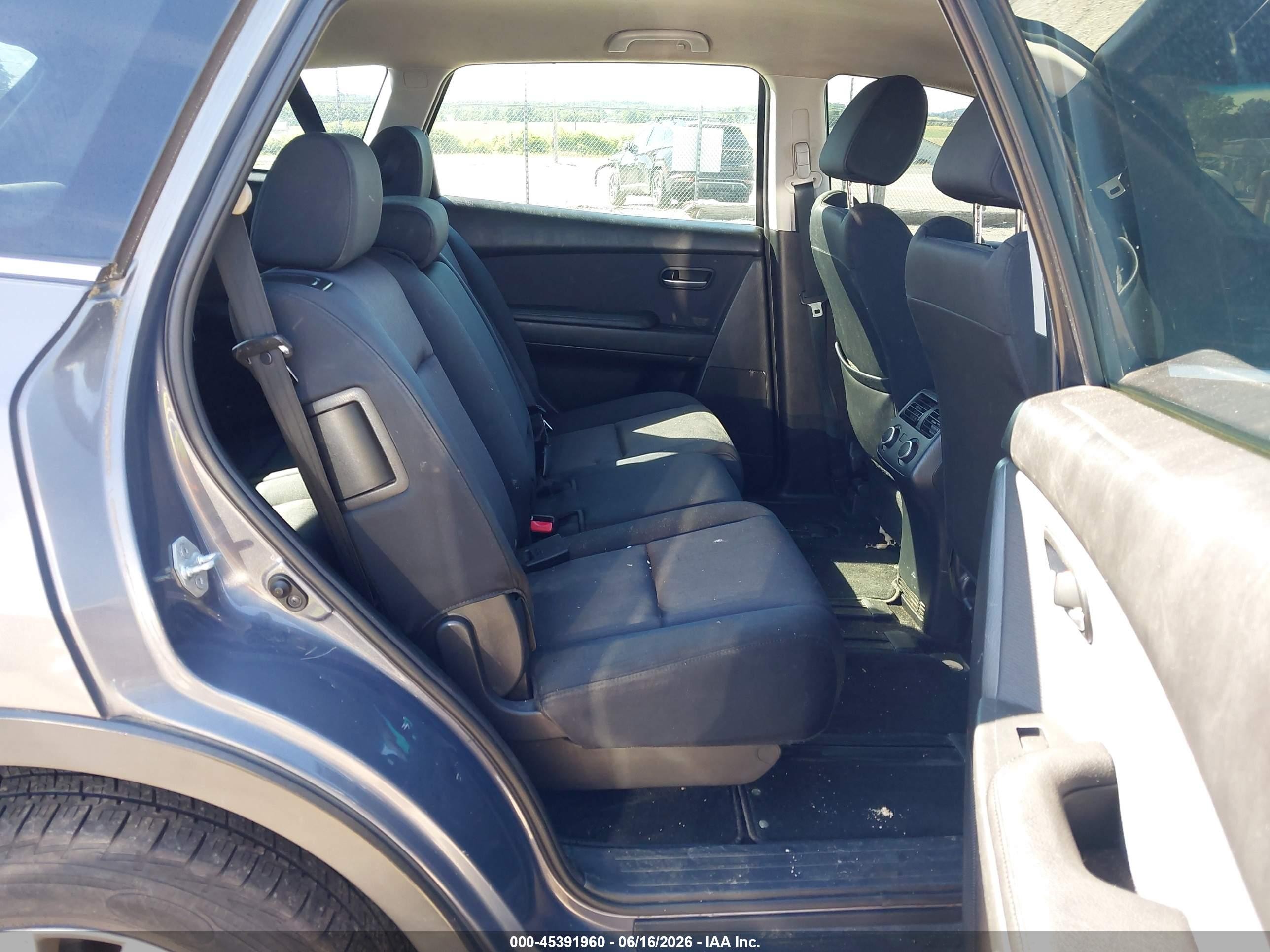 2007 Mazda Cx-9 Sport Light Blue vin: JM3TB38C870110352