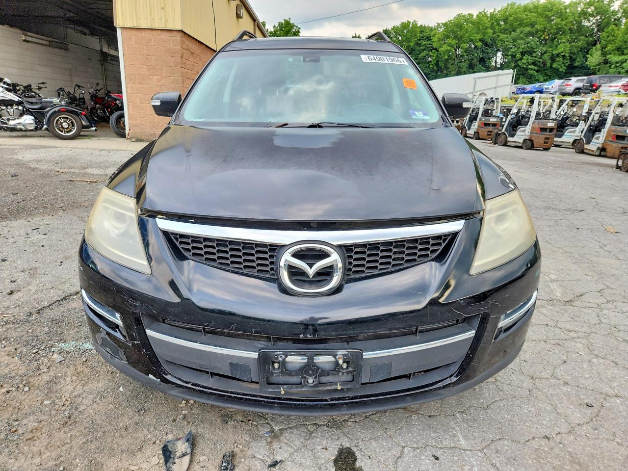 2008 Mazda Cx-9 Black vin: JM3TB38V180130090