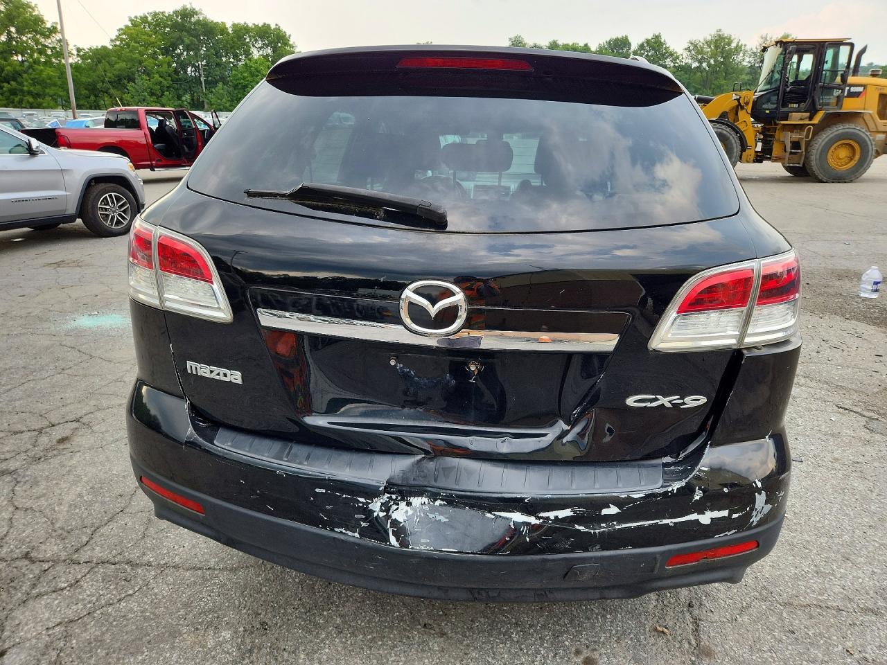 2008 Mazda Cx-9 Black vin: JM3TB38V180130090
