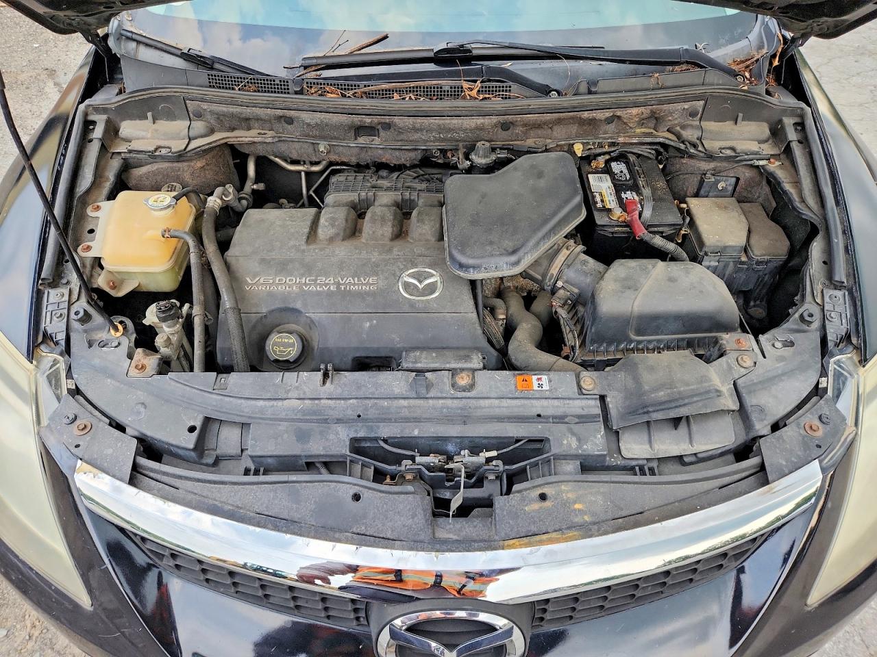 2008 Mazda Cx-9 Black vin: JM3TB38V180130090