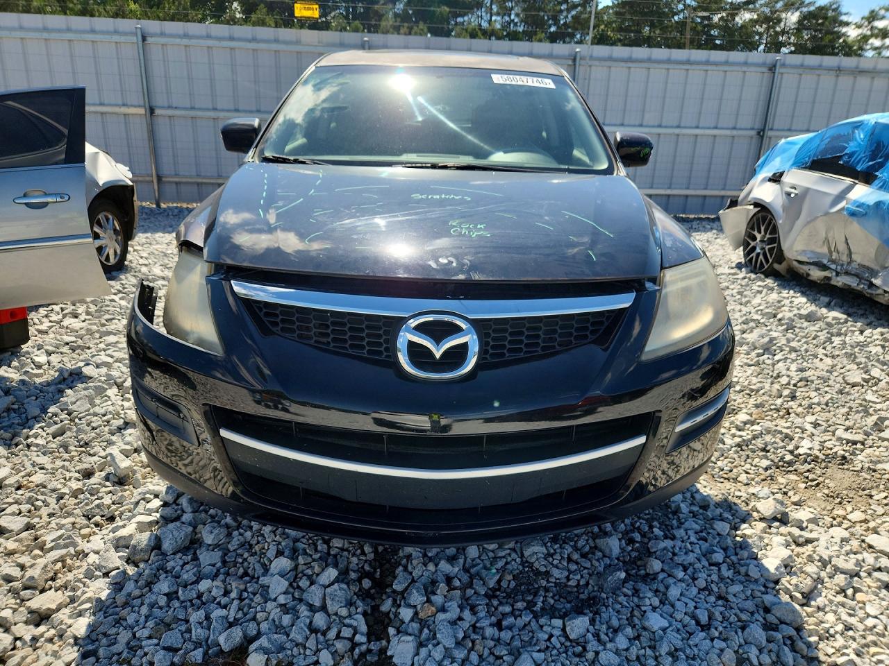 2008 Mazda Cx-9 Black vin: JM3TB38V180133040