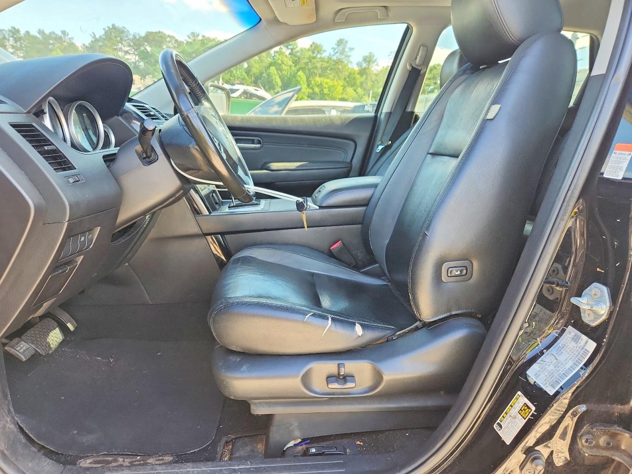 2008 Mazda Cx-9 Black vin: JM3TB38V180133040