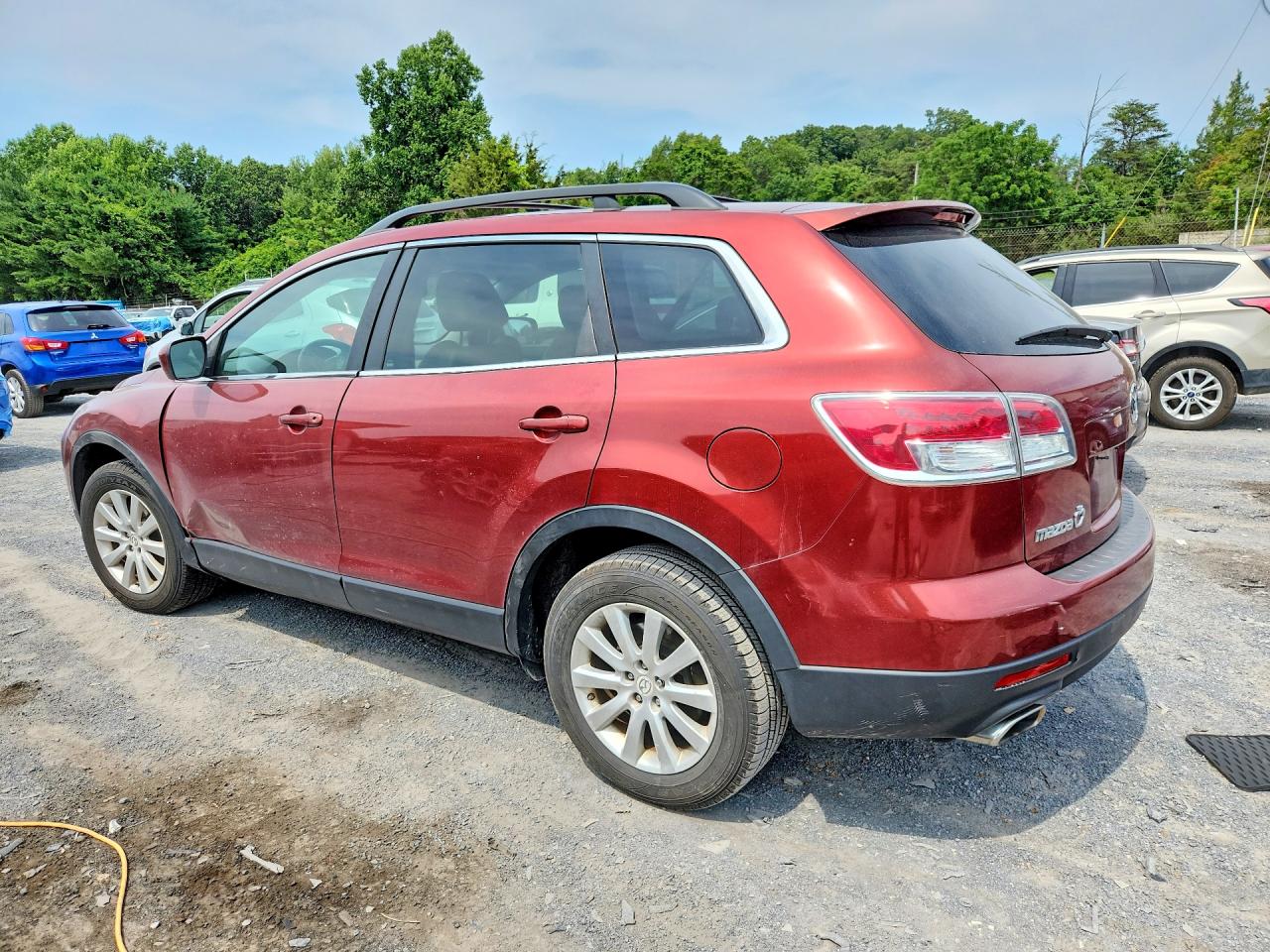 2008 Mazda Cx-9 Red vin: JM3TB38V180143597