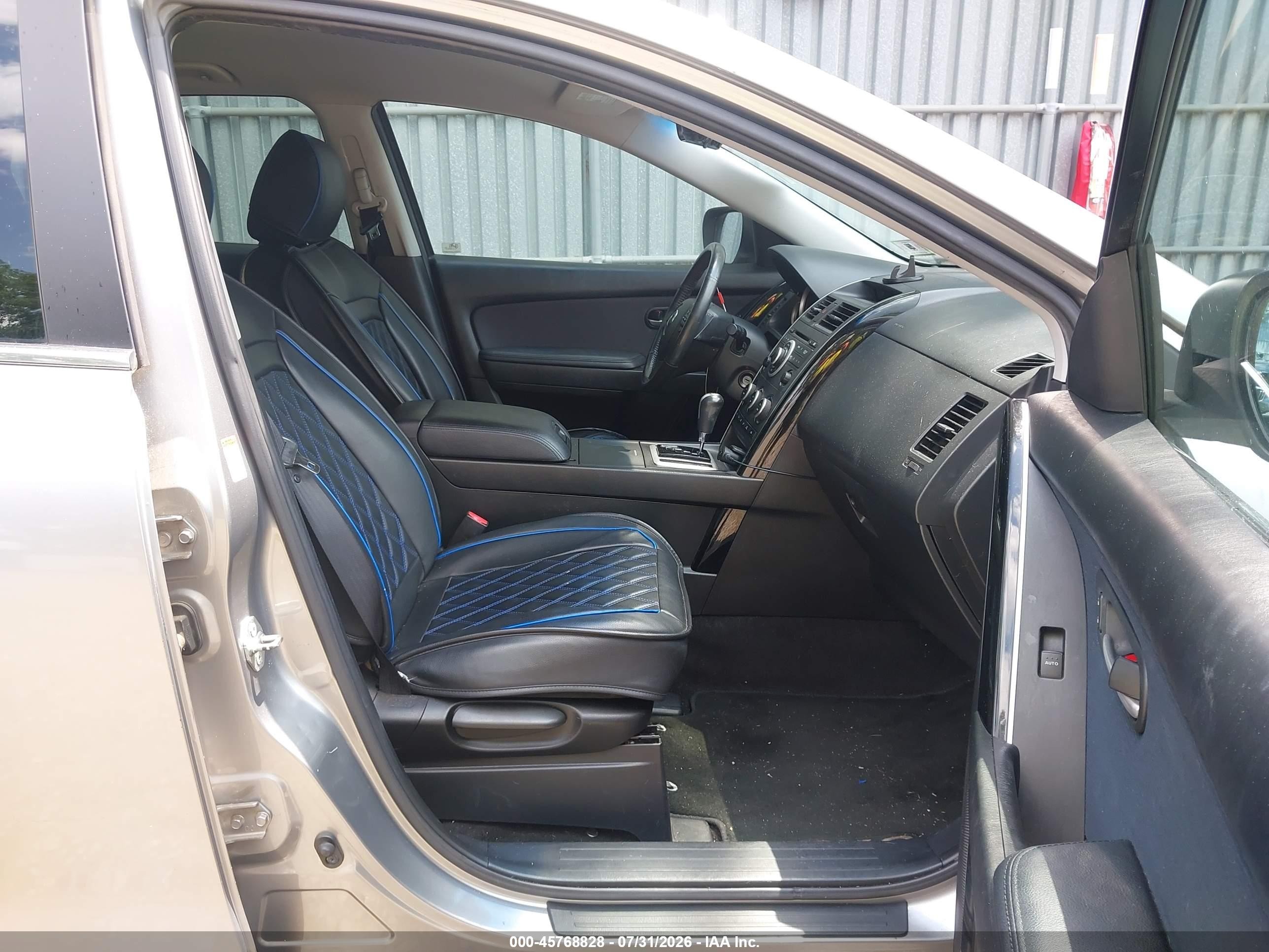 2009 Mazda Cx-9 Sport Silver vin: JM3TB38V190176228