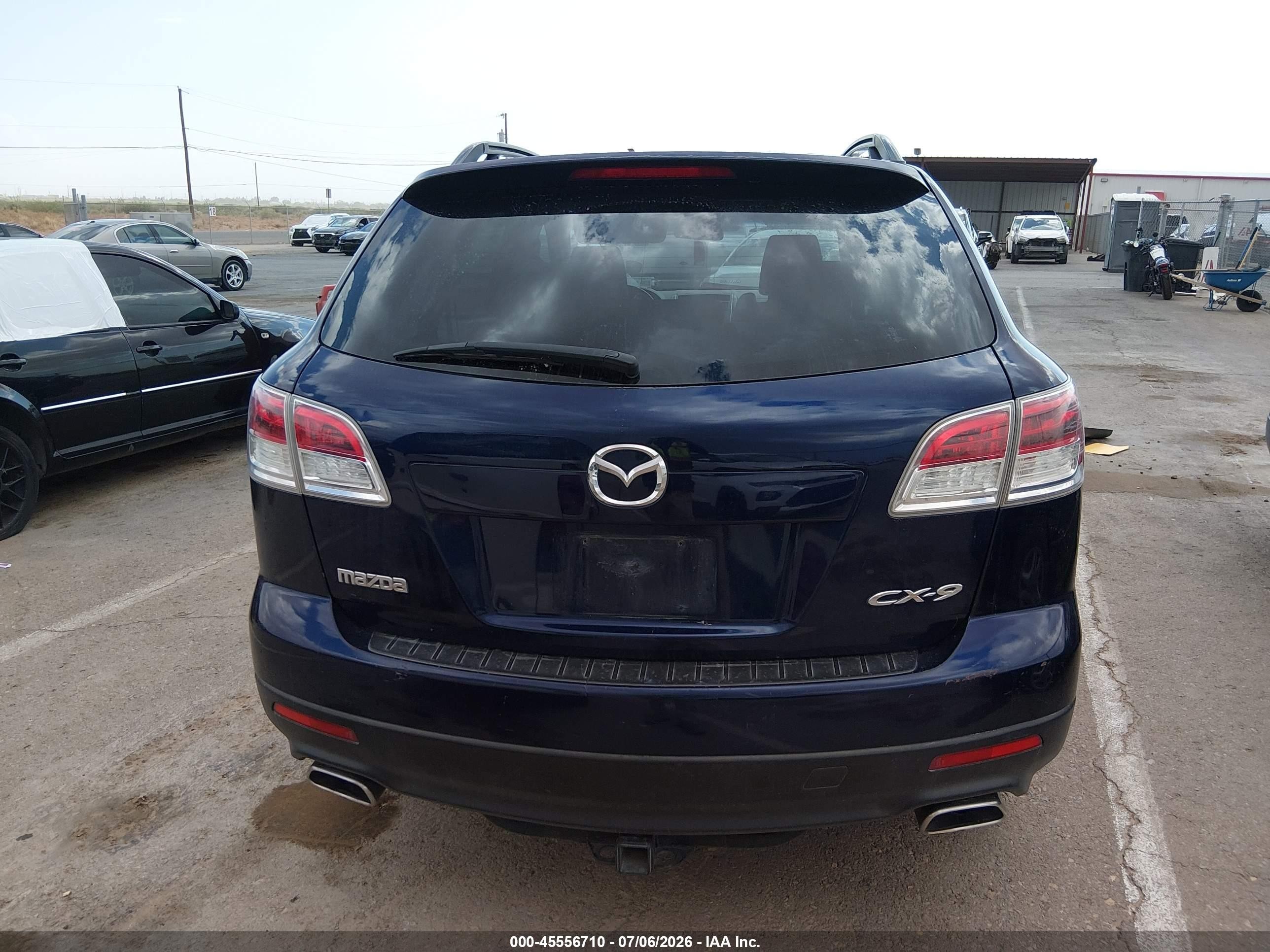 2008 Mazda Cx-9 Sport Dark Blue vin: JM3TB38V280146329