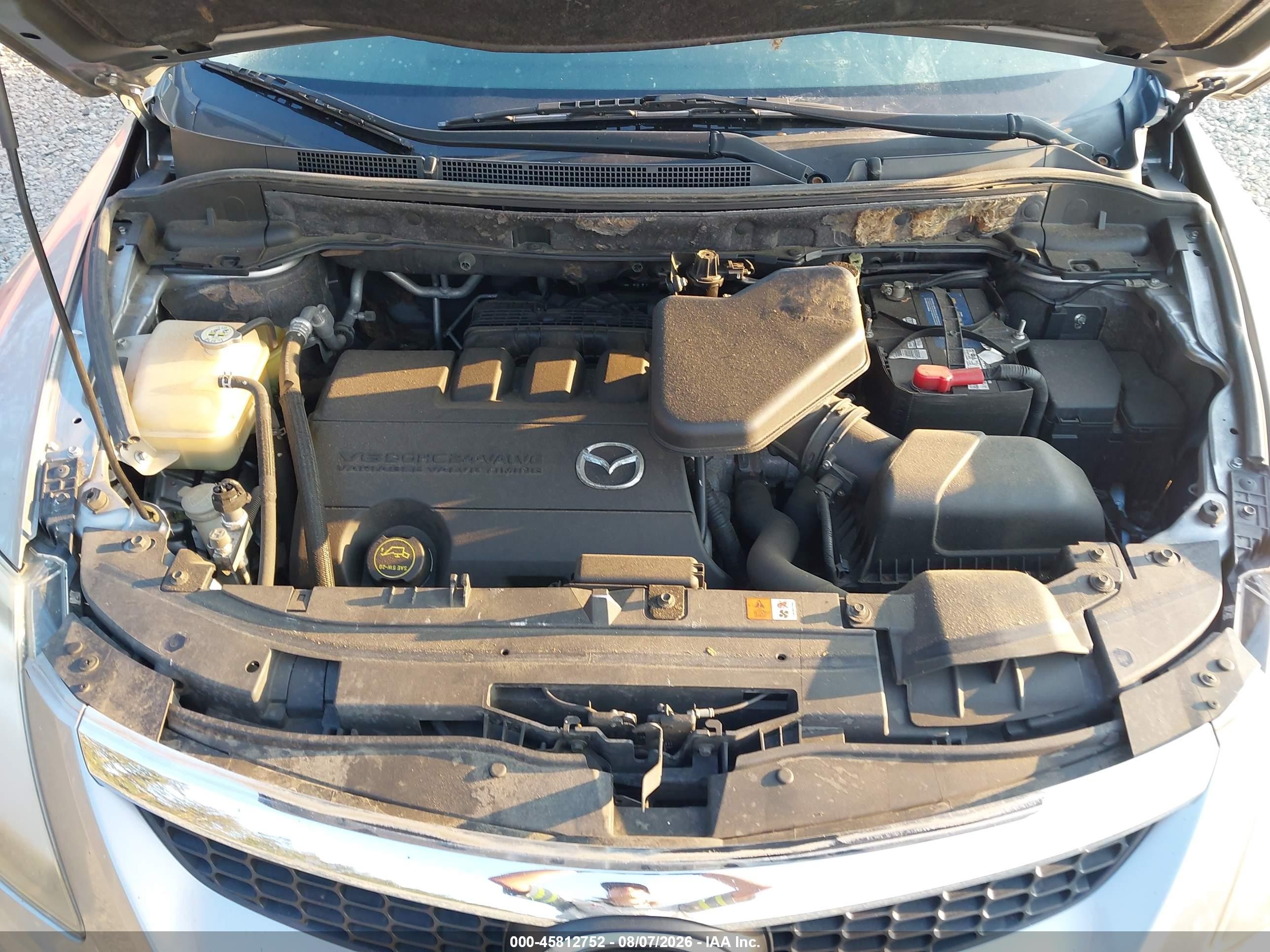 2009 Mazda Cx-9 Grand Touring Silver vin: JM3TB38V290181082