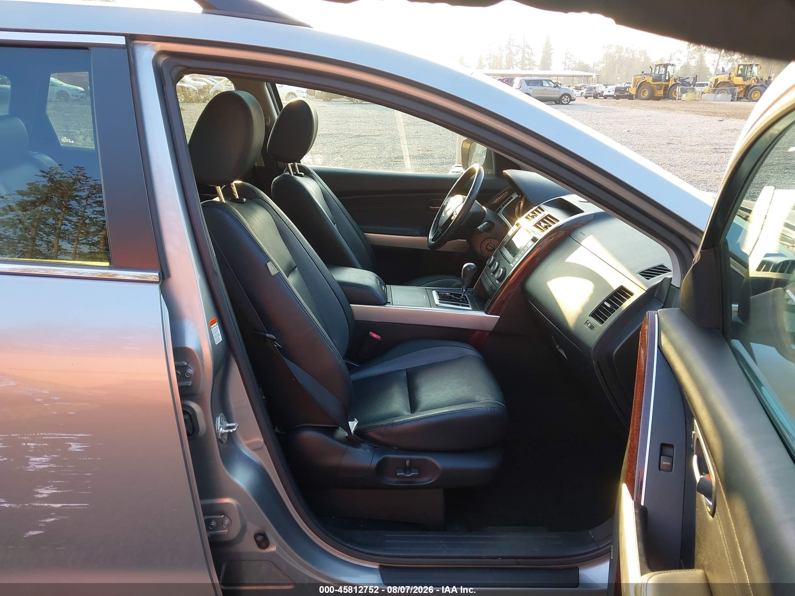2009 Mazda Cx-9 Grand Touring Silver vin: JM3TB38V290181082