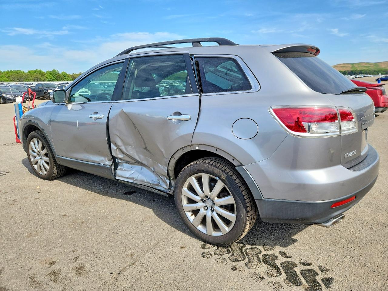 2009 Mazda Cx-9 Touring Plus Silver vin: JM3TB38V290181146