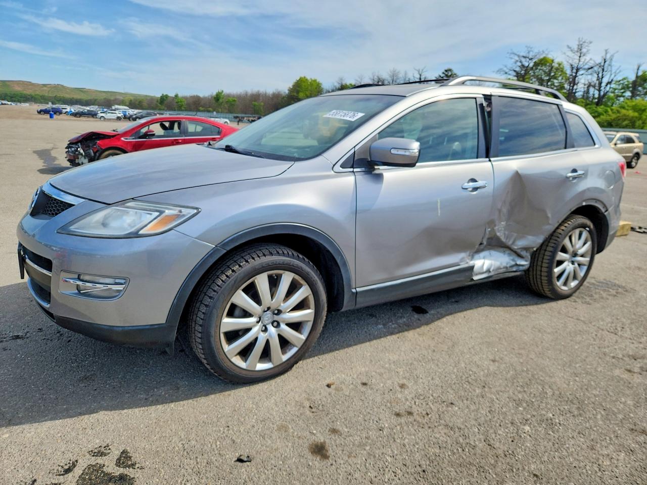 2009 Mazda Cx-9 Touring Plus Silver vin: JM3TB38V290181146