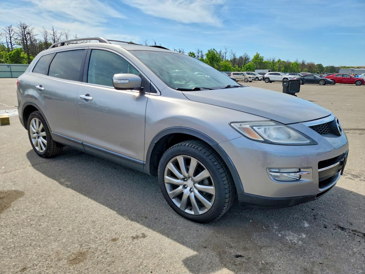 2009 Mazda Cx-9 Touring Plus Silver vin: JM3TB38V290181146
